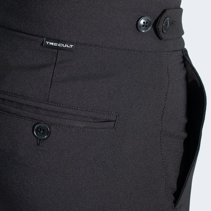 PANTALON GURKHA - NEGRO