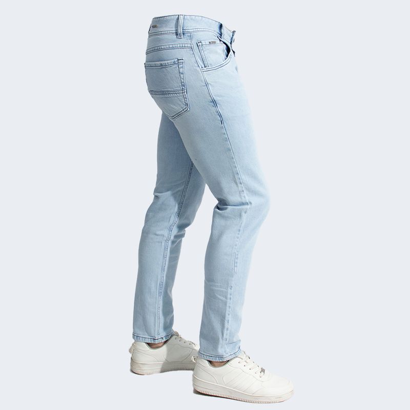 PANTALON DENIM CONFORT SEMIPITILLO - ICE