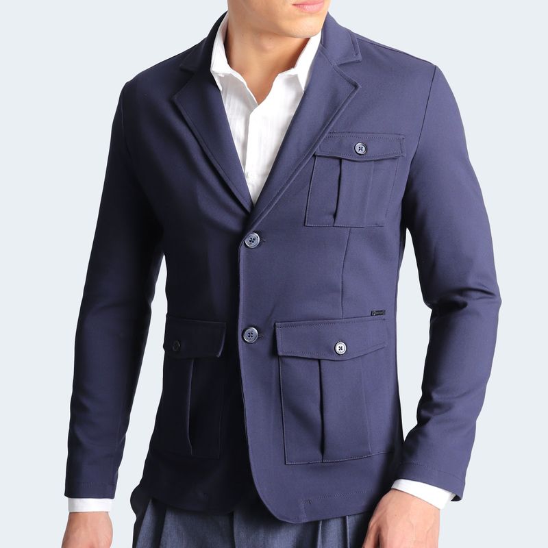PERFECT FIT BLAZER - NAVY BLUE