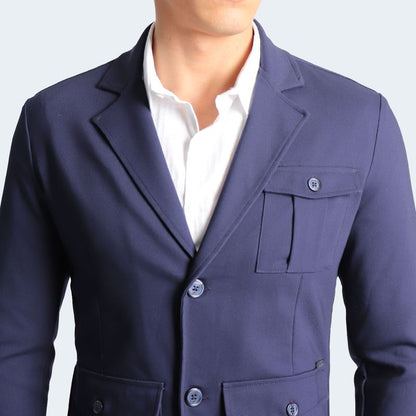 PERFECT FIT BLAZER - NAVY BLUE