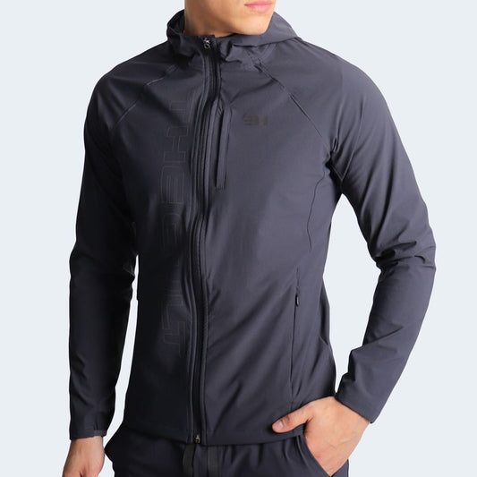 WATERPROOF WINDBREAKER JACKET - BLUE