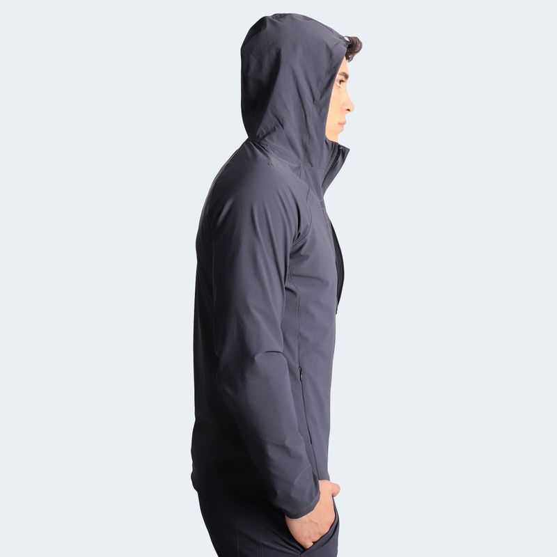 CASACA CORTAVIENTO IMPERMEABLE - AZUL