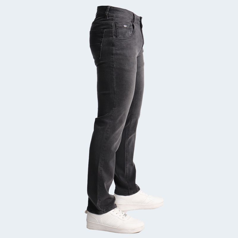 COMFORT SLIM-FIT DENIM PANTS - LEAD