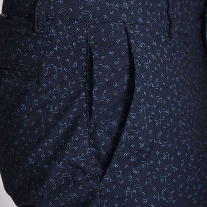 Men's Microfiber Bermuda Shorts - Lightweight, Breathable - NAVY