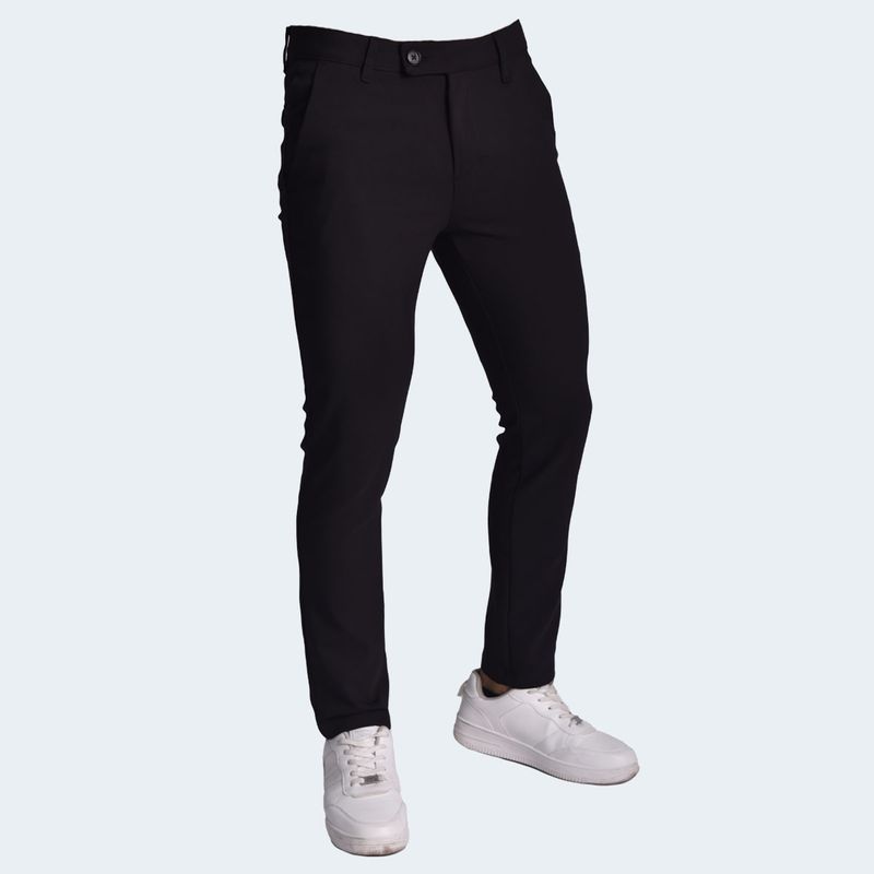 PANTALON SEMIPITILLO OLD MONEY - NEGRO