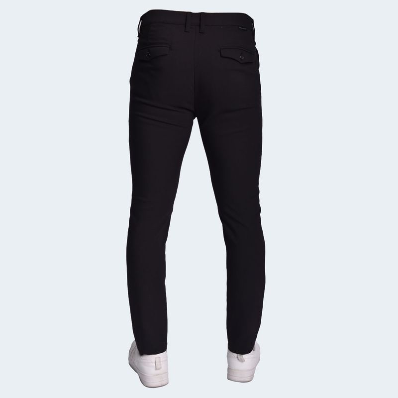 PANTALON SEMIPITILLO OLD MONEY - NEGRO