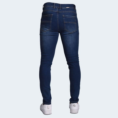 Pantalon Denim Confort Pitillo Diseño Premium Estilo Versátil y Ajuste Perfecto - BEIGE