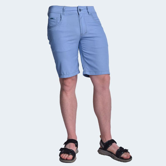 SPECIAL COMFORT KNIT BERMUDA SHORTS - ICE