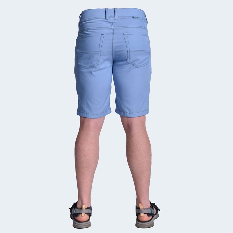 SPECIAL COMFORT FABRIC BERMUDA SHORTS - ICE