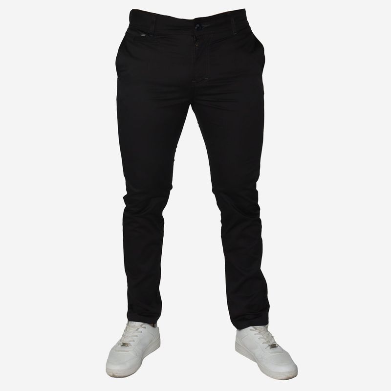 PANTALON SEMIPITILLO DRILL - PLOMO