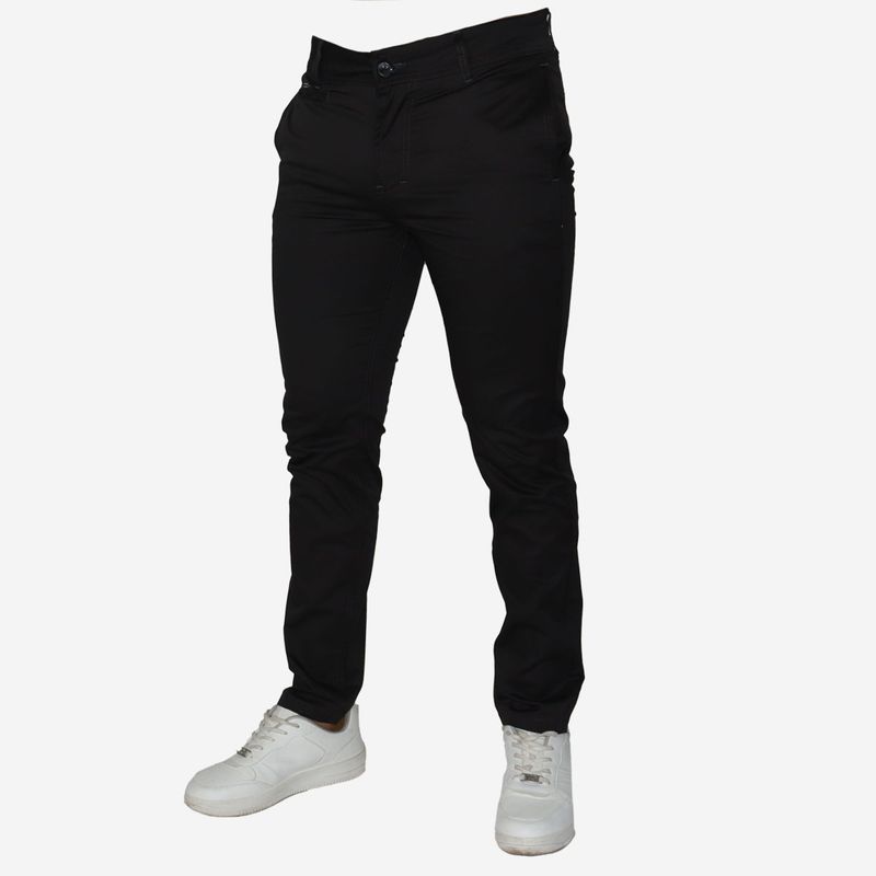 PANTALON SEMIPITILLO DRILL - PLOMO
