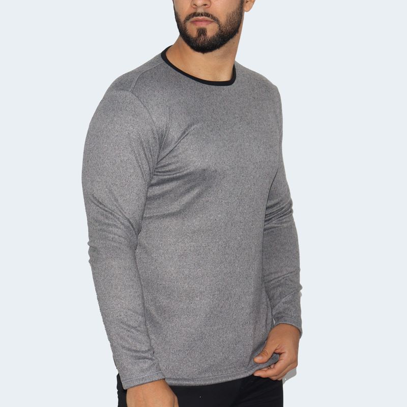 Men's Signature round-neck sweater, perfect fit, special anatomical and breathable fabric, modern style - LEAD