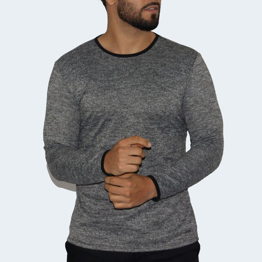 Signature crew neck sweater, perfect fit - LEAD