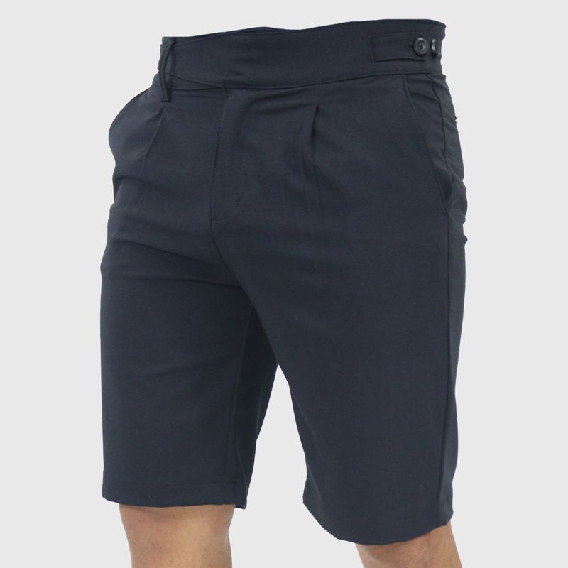 Bermuda Signature premium Old Money – sophisticated style with adjustable waistband - BLACK