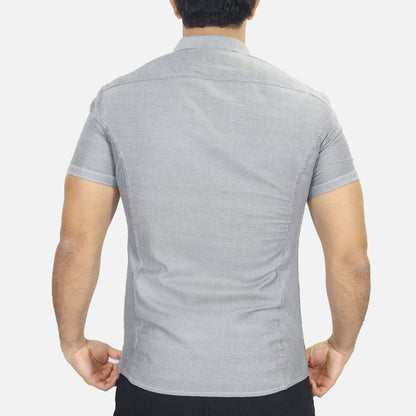 Camisa Signature manga corta – estilo pulido para días frescos y casuales - NEBLA