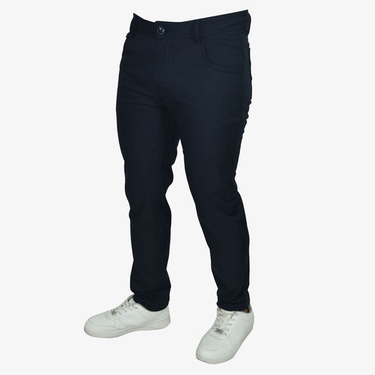 Pantalón Semi Pitillo Smart Fabric – Tejido Tecnológico Impermeable con Protección UV - AZUL MARINO