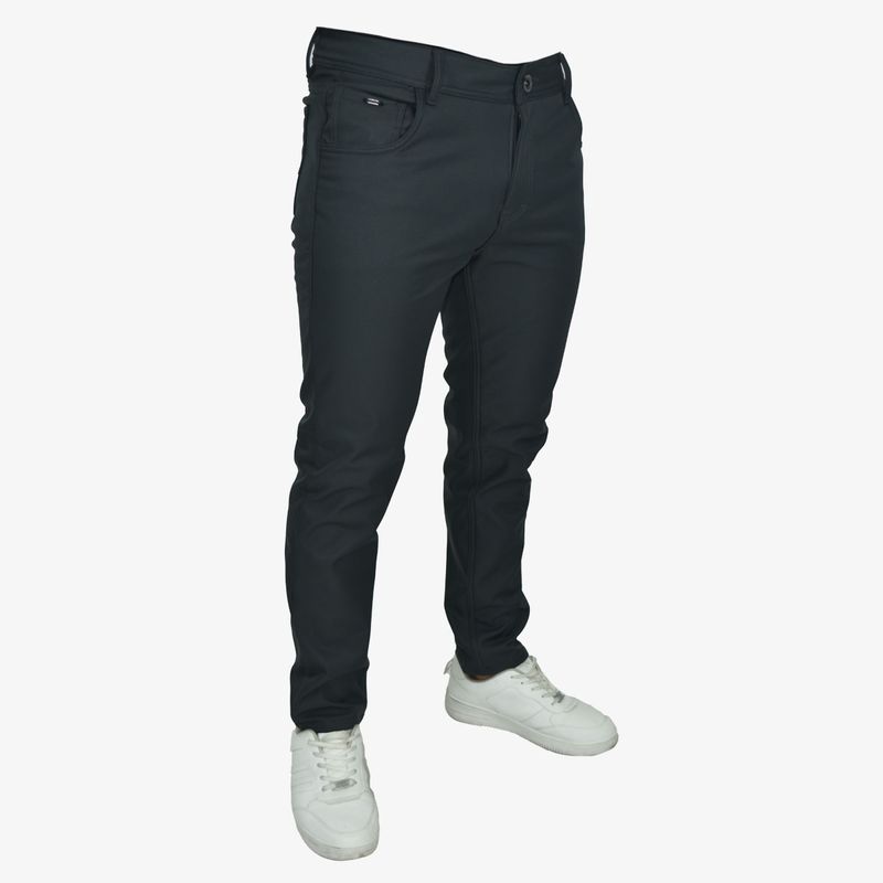 Pantalón Semi Pitillo Smart Fabric – Tejido Tecnológico Impermeable con Protección UV - PLOMO