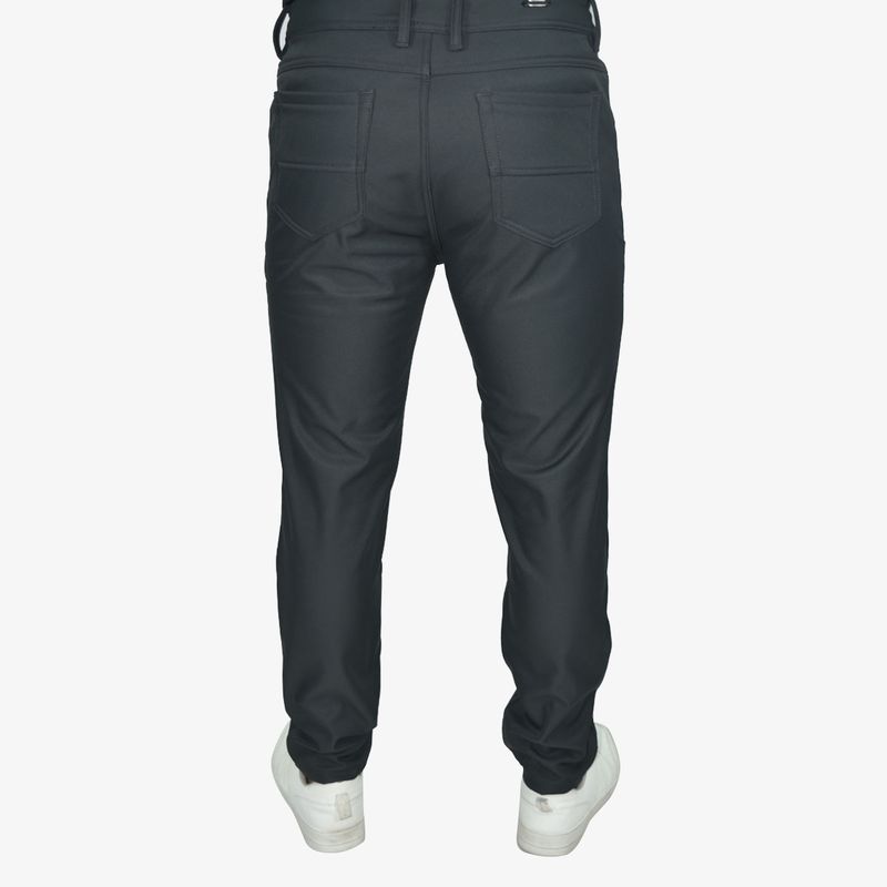 Pantalón Semi Pitillo Smart Fabric – Tejido Tecnológico Impermeable con Protección UV - PLOMO