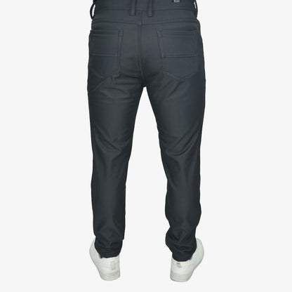 Pantalón Semi Pitillo Smart Fabric – Tejido Tecnológico Impermeable con Protección UV - PLOMO