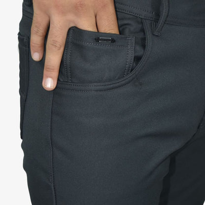 Pantalón Semi Pitillo Smart Fabric – Tejido Tecnológico Impermeable con Protección UV - PLOMO