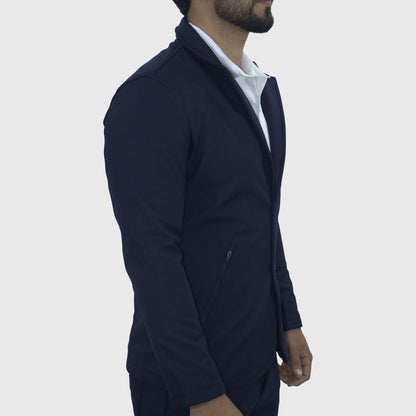 Smart Fabric Signature Waterproof Blazer | Functional Technology | Perfect Fit for Unpredictable Days - BLUE