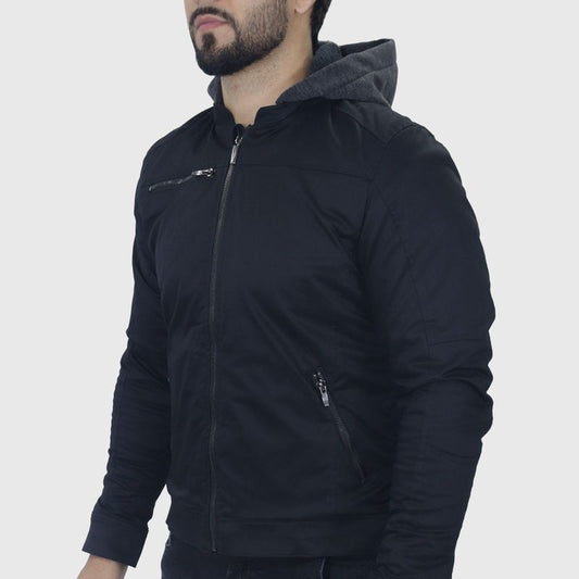 Casaca  de drill Signature | Forro térmico interior | Entalle Perfect Fit - NEGRO