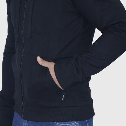 Signature flannel hoodie | Urban style with premium thermal lining - BLACK