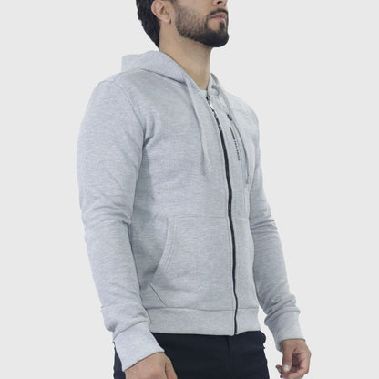 Signature flannel hoodie | Urban style with premium thermal lining - MELANGE