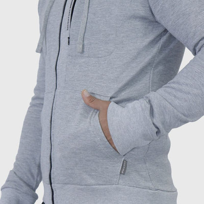 Signature flannel hoodie | Urban style with premium thermal lining - MELANGE