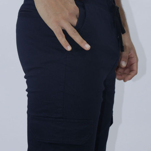 Jogger de drill Liberty | Perfect Fit | Diseño utilitario y confort - AZUL