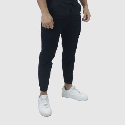 Jogger de drill Liberty | Perfect Fit | Diseño utilitario y confort - NEGRO