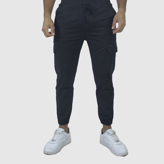 Jogger de drill Liberty | Perfect Fit | Diseño utilitario y confort - PLOMO