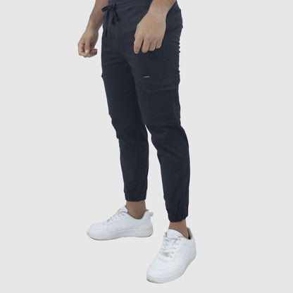 Jogger de drill Liberty | Perfect Fit | Diseño utilitario y confort - PLOMO