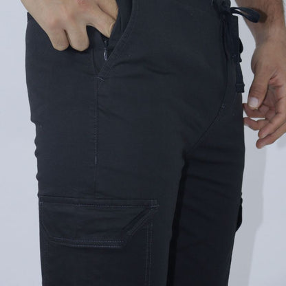 Jogger de drill Liberty | Perfect Fit | Diseño utilitario y confort - PLOMO