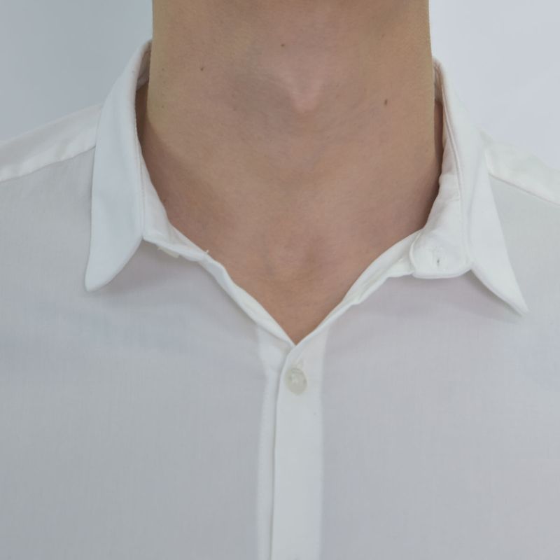Signature Super-Flex Breathable Long-Sleeve Shirt Perfect Fit - IVORY