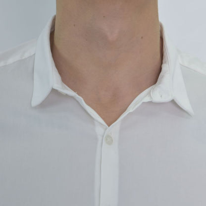 Signature Super-Flex Breathable Long-Sleeve Shirt Perfect Fit - IVORY