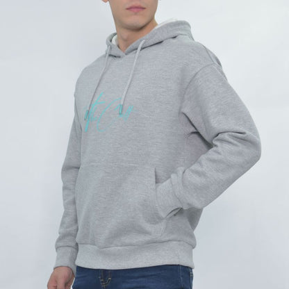Liberty flannel hoodie Urban warmth - MELANGE