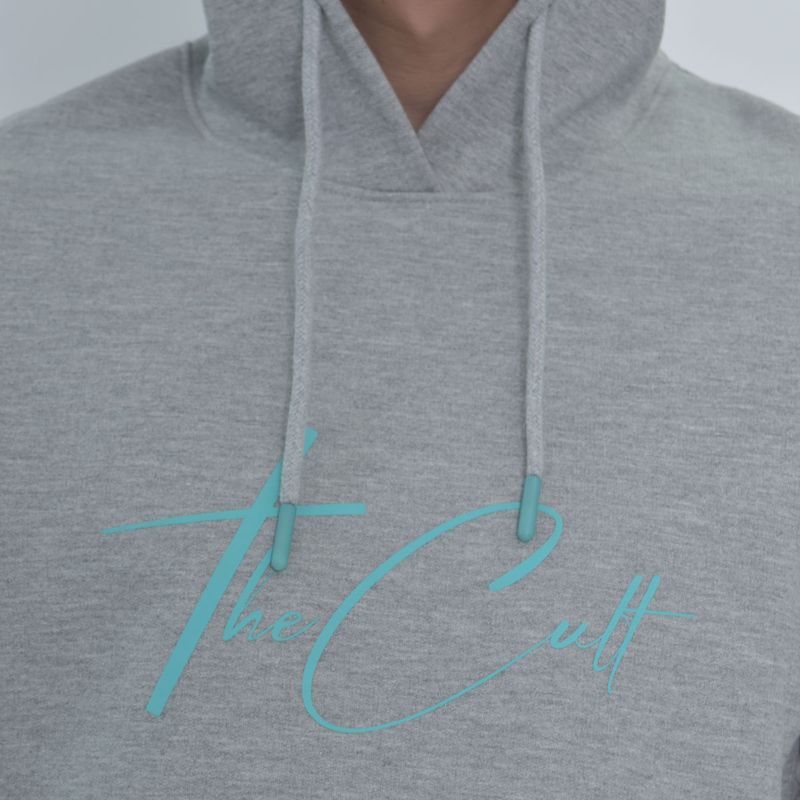 Liberty flannel hoodie Urban warmth - MELANGE