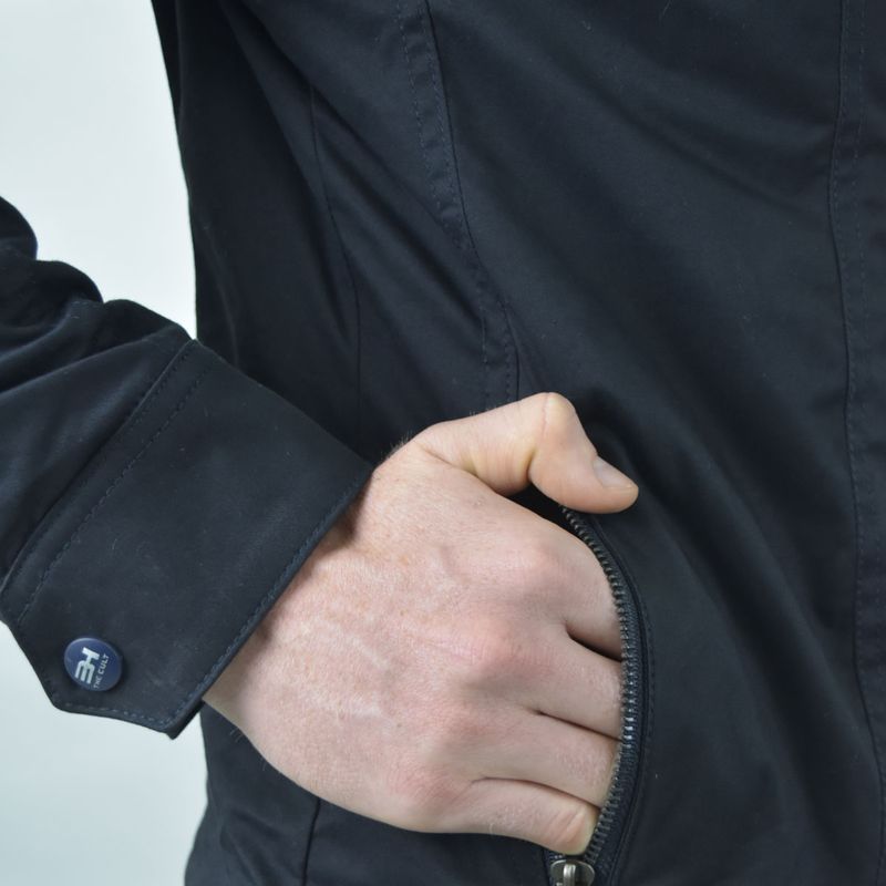 Drill Jacket with detachable bib and hood Signature Edition - NIGHT BLUE