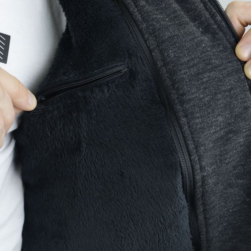 Casaca Drill con pechera capucha extraible Signature Edition - NEGRO