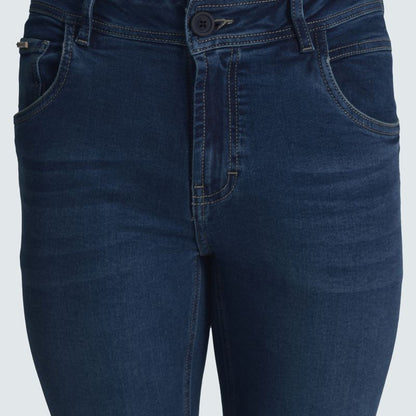 Perfect Fit Skinny Denim Pants | Structured comfort stretch fabric - BEIGE