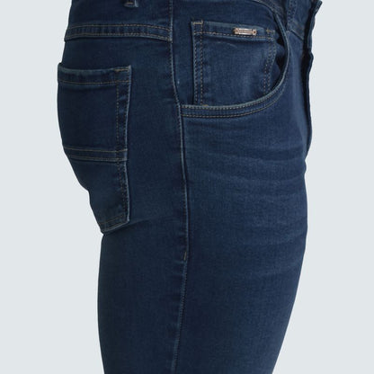 Perfect Fit Skinny Denim Pants | Structured comfort stretch fabric - BEIGE