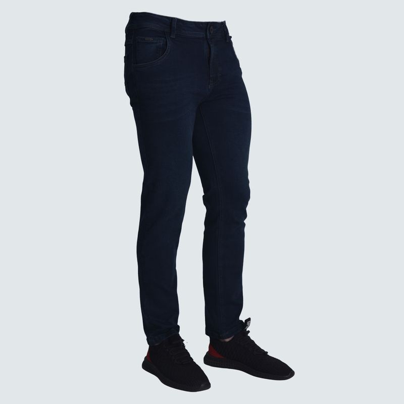Perfect Fit skinny denim pants | Stretch fabric with structured comfort - STEEL