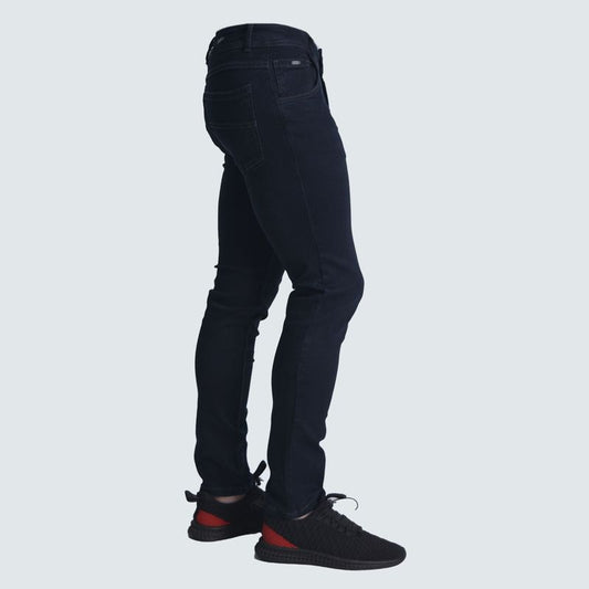 Pantalon denim semipitillo Perfect Fit | Estilo relajado con estructura - ZINC