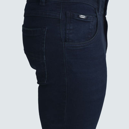 Pantalon denim pitillo Perfect Fit Confort y estilo estructurado - ACERO