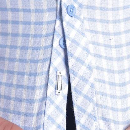 Plaid shirt - Short sleeve - Modern Western style - Perfect Fit