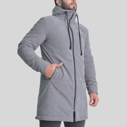 Premium corduroy parka Plush lining Perfect Fit - LEAD