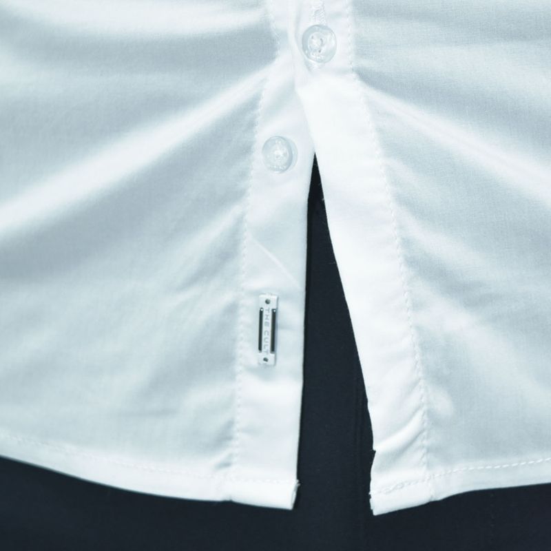Camisa suit manga larga Signature Perfect Fit - BLANCO