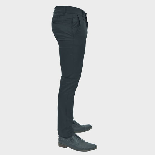 Pantalon semi pitillo Perfect Fit - NEGRO