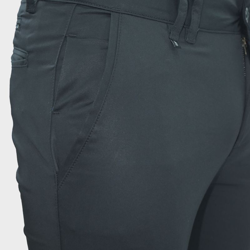 Pantalon semi pitillo Perfect Fit - NEGRO